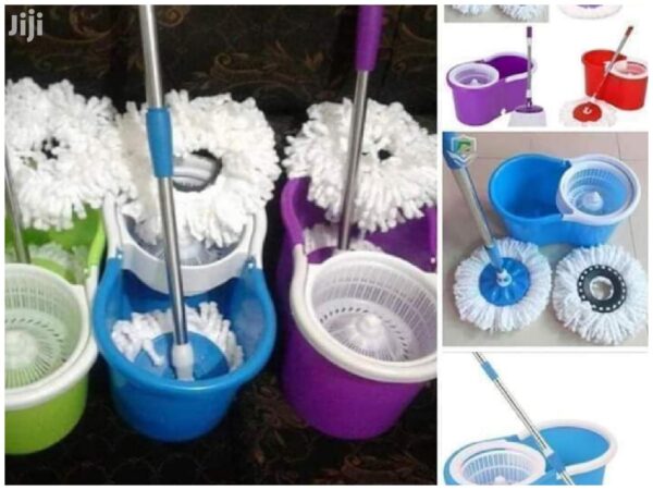 Spin Mop with bucket