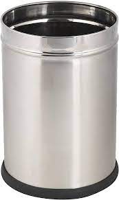 20 litres stainless steel swing bin