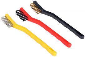 3pcs Cleaning Brushes Kitchen Range Hood Degreasing