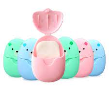 50pcs Disposable Soap Paper Travel Soap Paper