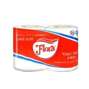 Flora Toilet Rolls White 02s(20 Packets/Bale)