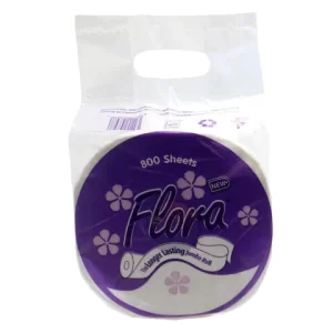 Flora Jumbo Bathroom Tissue Large Core White 200m(12 Rolls/Bale)