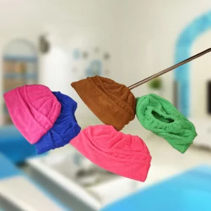 Highly Absorbent Remove Dust Floor Mop Cover Coral Fleec