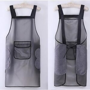 Kitchen Apron Waterproof Transparent