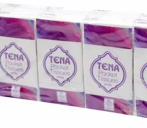 Tena Pocket Tissue 3 Ply 10 Pcs(12 Outers/Carton