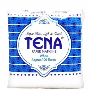 Tena Serviettes White 100s(18 Packets/Carton)