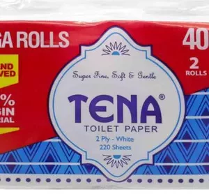 Tena Toilet Rolls White 02s(20 Packets Per Bale)
