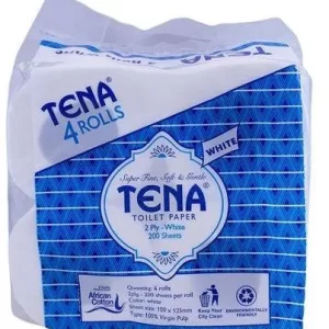 Tena Toilet Rolls White 04s(12 Packets/Bale)