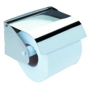 Toilet Tissue Paper Roll Holder With Cover