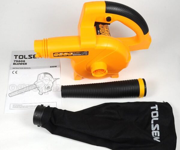 Tolsen Blower Vacuum 2-in-1 Heavy Duty 600W Blower