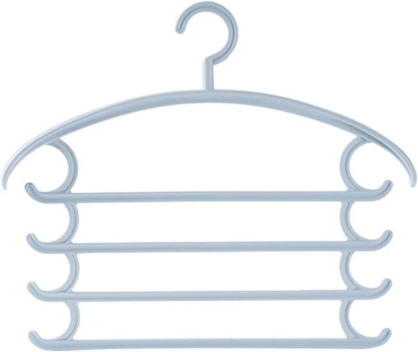 Very Strong Multilayered Non-Slip Plastic Hanger