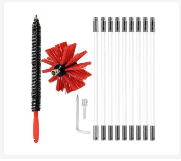 Chimney Cleaning Kit.