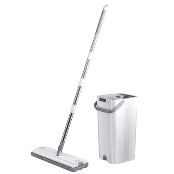 Hand Free Squeeze Mop With Bucket - Image 2