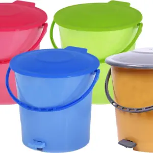 10 Litres Plastic Dustbins