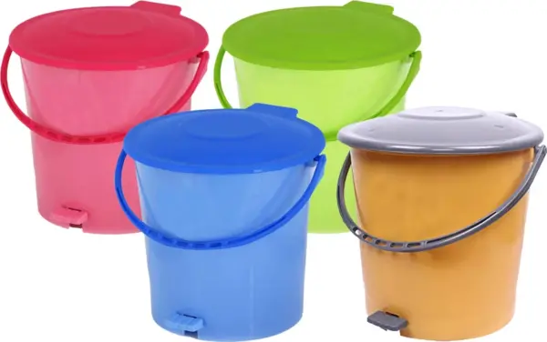 10 Litres Plastic Dustbins