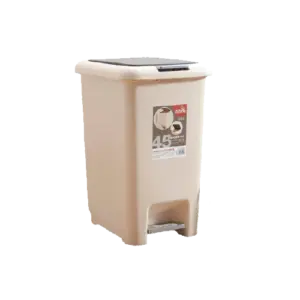 45L Pedal and Push Waste Bin