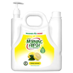 Cussons Morning Fresh Lemon Dishwashing Liquid 4L