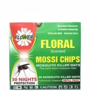 Flower Floral Scented Mossi Chips Mosquito Killer Mats 30g