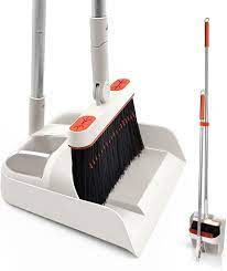 Rotating Long broom and Dust Pan Set