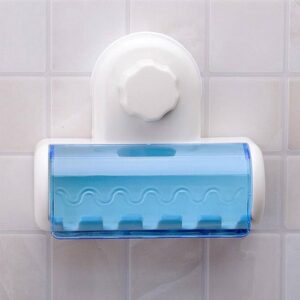 Transparent Suction Cup Toothbrush Holder