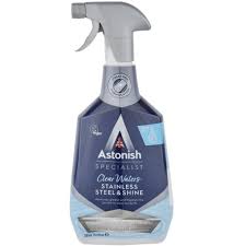 Astonish Premium Clear Water Stainless Steel Cleaner 750ml