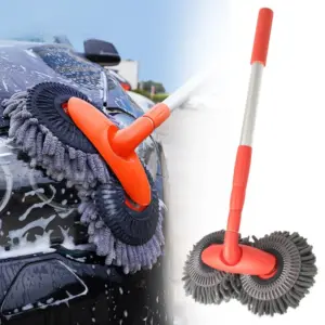 Car Wash Brush Head. Rotating Car Brush Head.