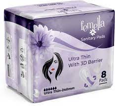 Femella Sanitary Pads 240 Mm Thick