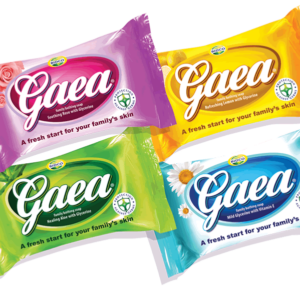 Gaea Bar Soap Value Pack 125g x 3+1 Free