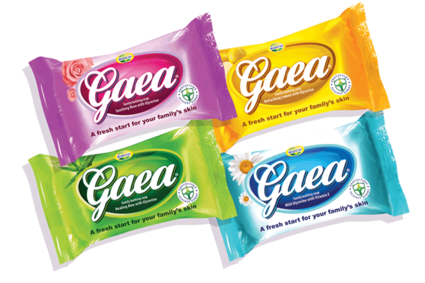 Gaea Bar Soap Value Pack 125g x 3+1 Free