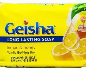 Geisha Lemon And Honey Soap Bar 125g