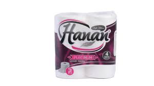 Hanan Platinum Toilet Paper 4 Pack