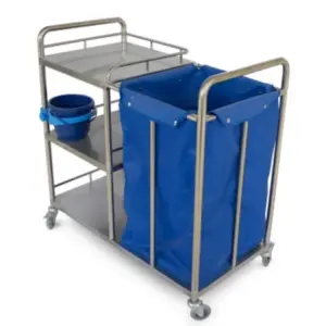 Linen Trolley With Canvas Canvas