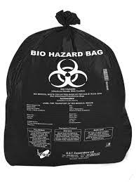 Medical Waste Bin Liners Biohazard Waste Bags 50pcs