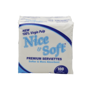 NICE&SOFT SERVIETTES WHITE