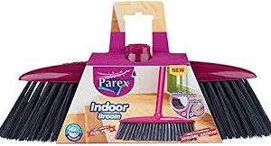 Parex Indoor Broom With Handle Pink/Black