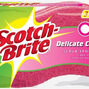 Scotch Brite Delicate Care Household Scourers 3 Pieces