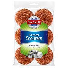 Starwash Copper Scourers 6Pk