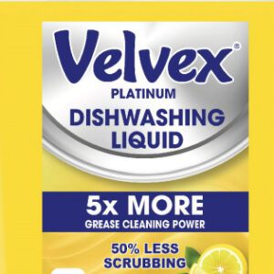 Velvex Dishwashing Liquid Lemon 5L