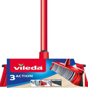 Vileda 3 Action Broom With Handle