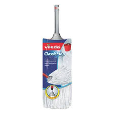 Vileda Classic Cotton Mop With Handle Red/White