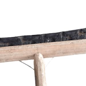 Floor Rubber Squeegee wooden with  tire rubber