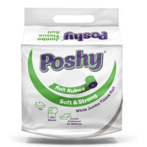 Poshy Jumbo Toilet Tissue Roll Single