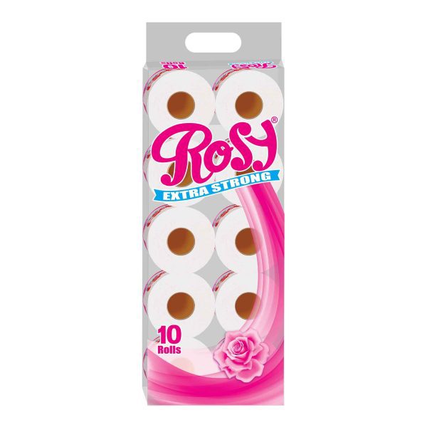 Rosy Printed Toilet Tissue