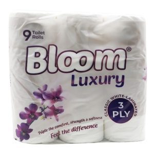 BLOOM WHITE LUX TISSUE 3PLY