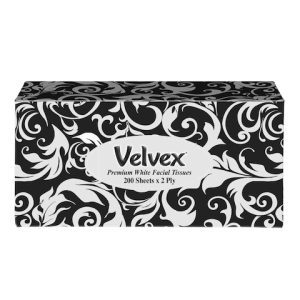 Velvex Facial Tissue Black