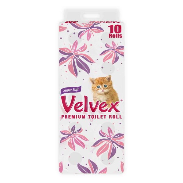 Velvex Toilet Tissue Printed