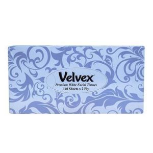 Velvex Facial Tissues Silver 140S