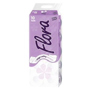 Flora Longer Lasting Toilet Paper