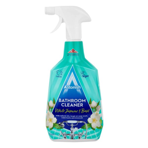 Astonish White Jasmine and Basil Bathroom Cleaner 750ml