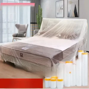 Dustproof and Waterproof Furniture Dust Cover, Masking Film